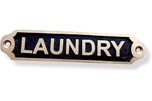 Laundry Room Door Signs - Door Plaques Home Office Decor Laundry Sign Decor For Home