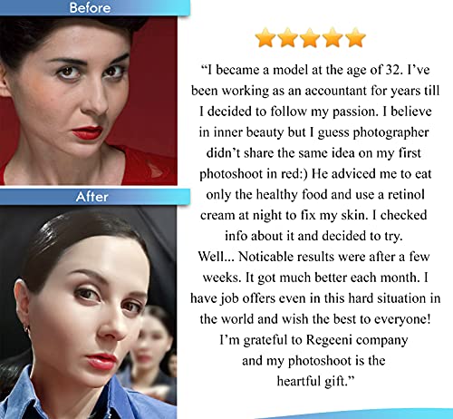 Moisturizing Anti Aging Facial Cream Made in USA – Retinol Cream for Face serves as Face Moisturizer, Anti Aging Eye Cream, Neck Firming Cream, Hand Anti Wrinkle Cream, Night cream for Women & Men