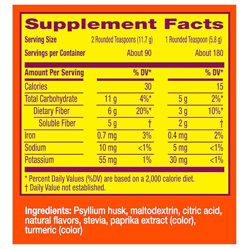 Metamucil Premium Blend, 4-In-1 Fiber Supplement For Digestive Health, Psyllium Husk Fiber Powder, Sugar-Free With Stevia thumb #2