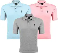 Kit 03 Camisas Gola Polo Marine