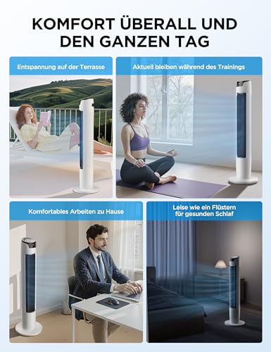 Midea FZ10-16AR Column Fan with Remote Control 5
