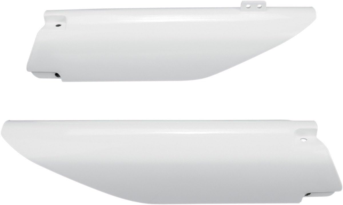 UFO SU04913-041 Replacement Plastic (FOR SUZUKI COVERS FORK RM/RMZ WHITE)