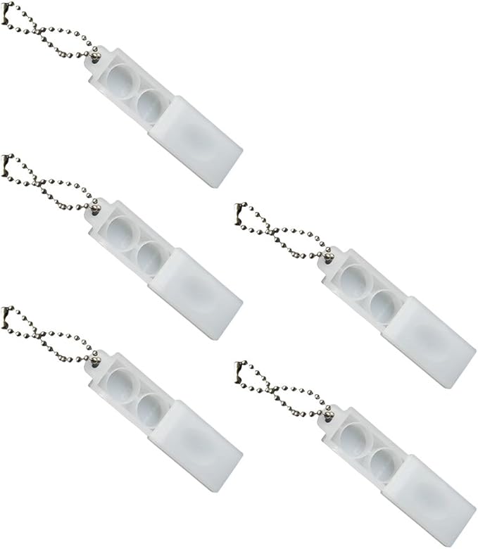 Healifty 5PCS Hearing Aid Amplifier Plastic Battery Holder Storage Case