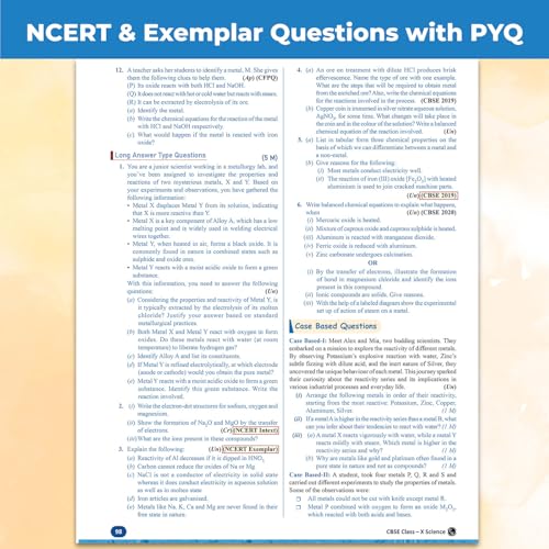 Image of PW CBSE Question & Concept Bank Class 10 Science 2027 Chapterwise & Topicwise | NCERT Exemplar Concept Maps PYQs Mock Test 50% Competency Based ... By Rakshak Sir, Samridhi Mam, Sunil Vijay Sir