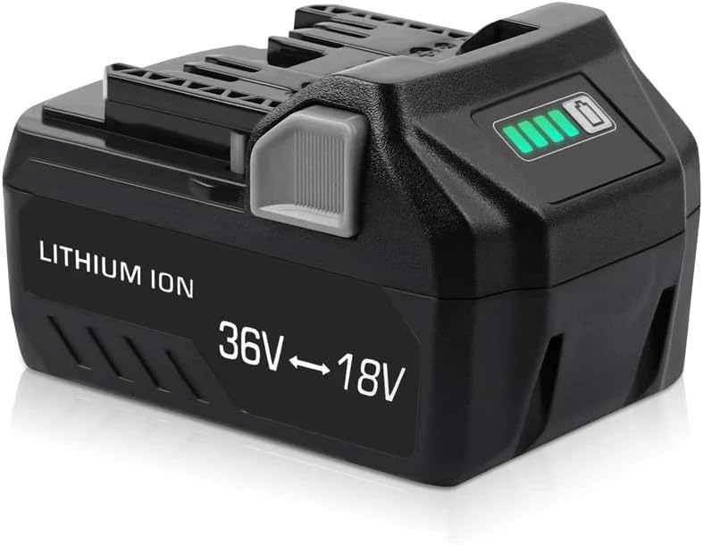 Lithium Ion Replacement Battery for Hitachi/Metabo HPT 18V～36V / 8.0Ah,Compatible with BSL36A18,BSL36B1836V,Metabo 18V～36V Cordless Power Tools（8000mAh） 2 Pack