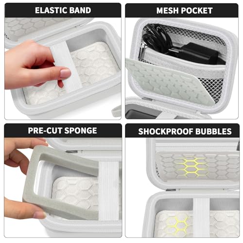 Funda protectora para cámara digital Comecase blanca miniatura 4