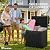YITAHOME 31 Gallon Outdoor Storage Box, Resin Deck Box and Waterproof Package Delivery Box for Gardening Tools, Pool Supplies, Patio Furniture, Lockable, Black