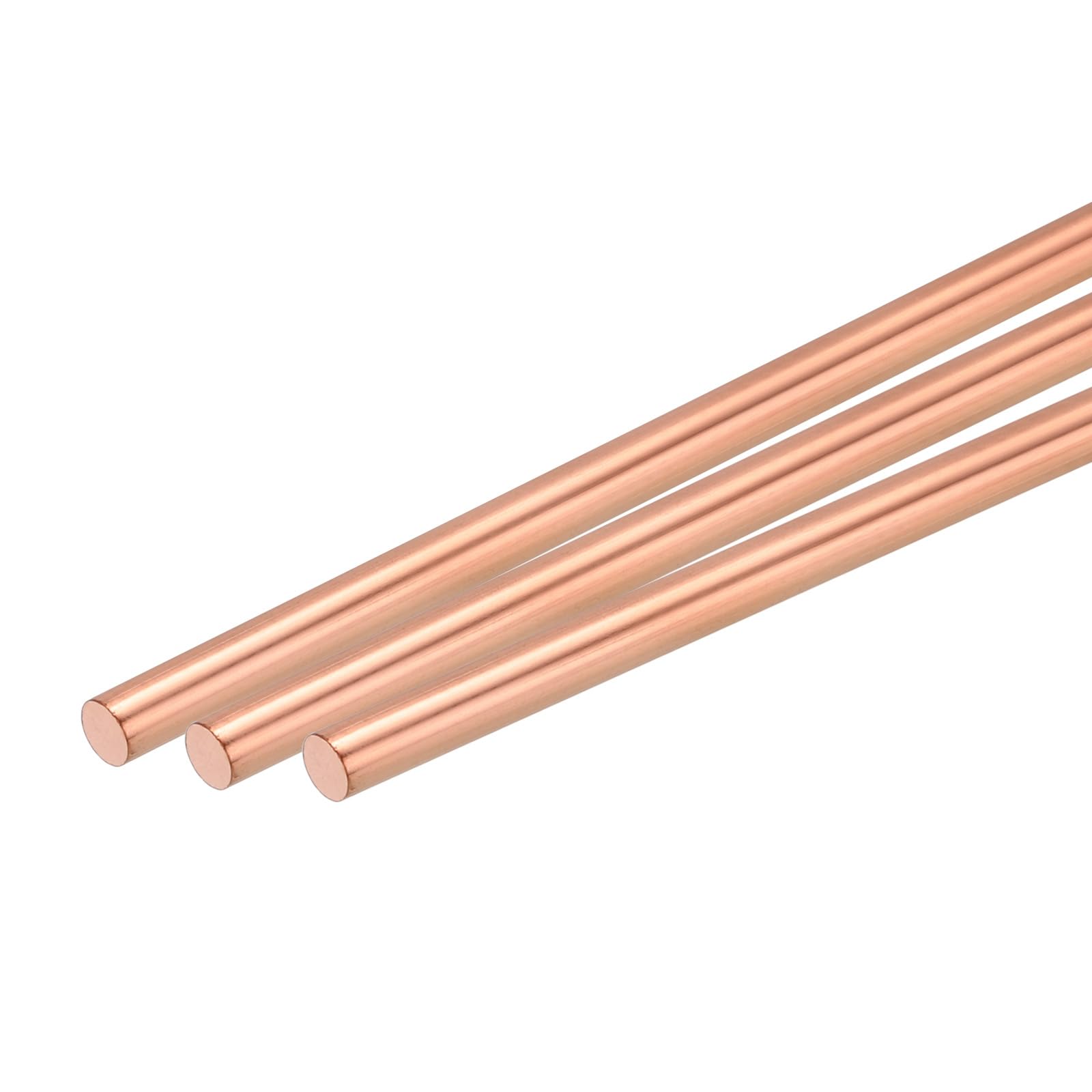2 Stück Reiner Kupferstab – Durchmesser 20 Mm, Länge 200 Mm – Massive Drehbankstange Aus Hochhärtem Kupfer, Korrosionsbeständig – Für DIY, Modellbau, Wellen & Achsen – Präzise Und Vielseitig