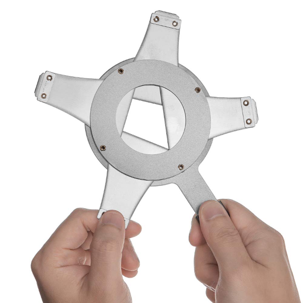 AMBITFUL AL-16 Cylindre de lumière à condensateur Optique pour Photographie d'art (Forme géométrique)