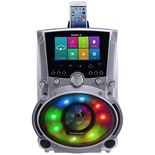 image for Karaoke USA WK760 All-In-One Wi-Fi Multimedia Karaoke System With 7