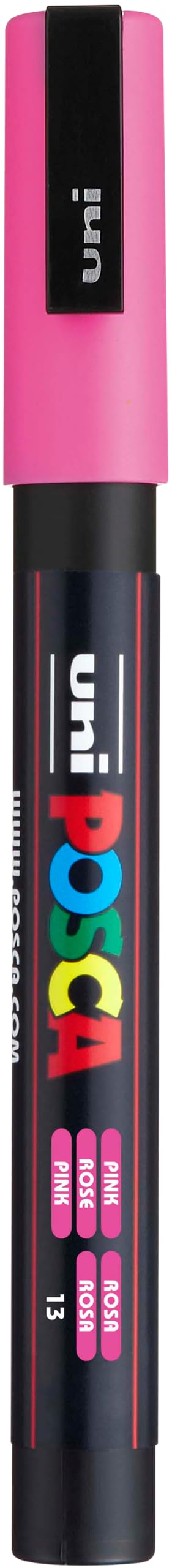 Uni-Ball Posca Fine Bullet Tip Marker - Pink