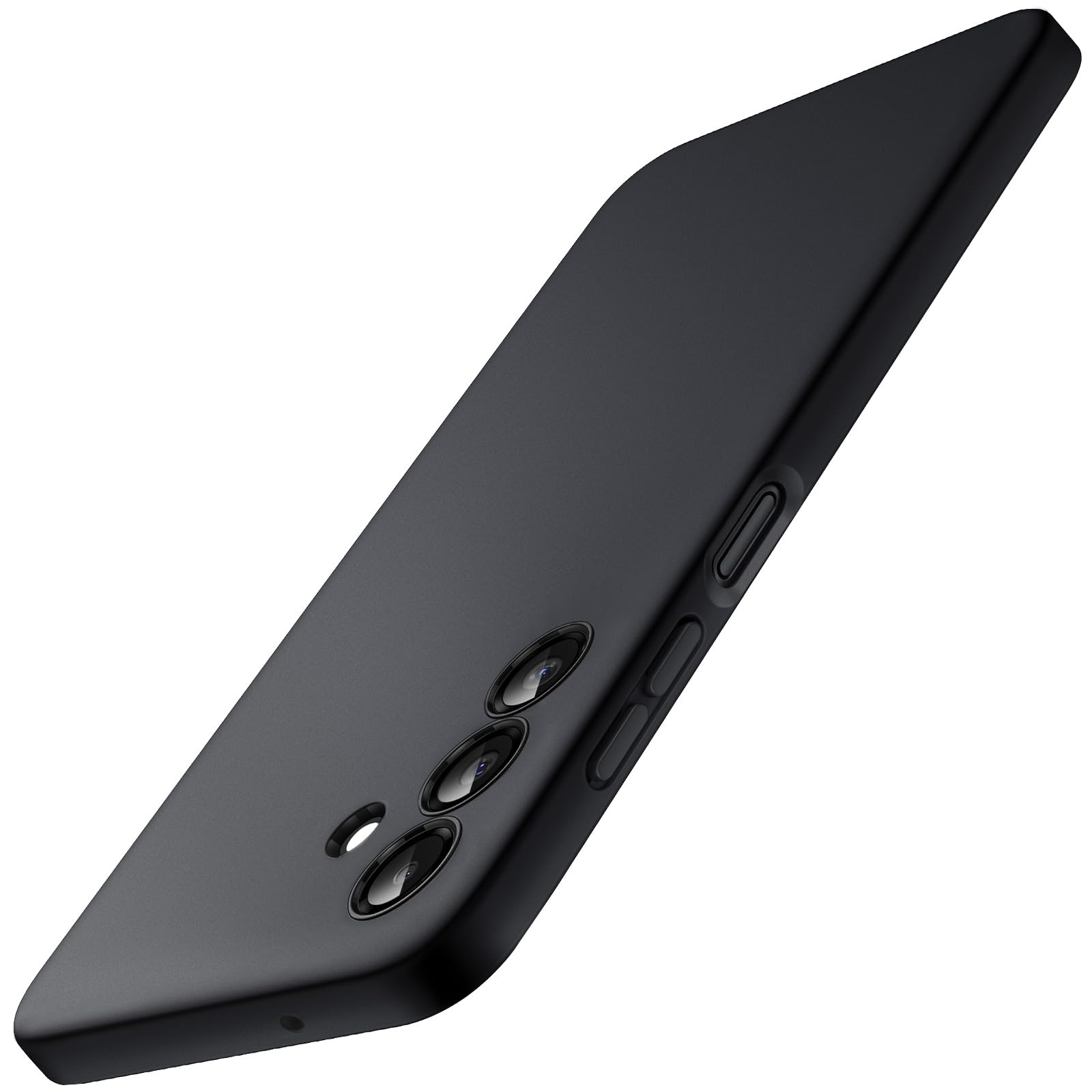JETech Slim Fit Case for Samsung Galaxy A15 5G / 4G 6.5-Inch, Soft TPU Thin Protective Phone Cover with Matte Finish, Shockproof (Black)