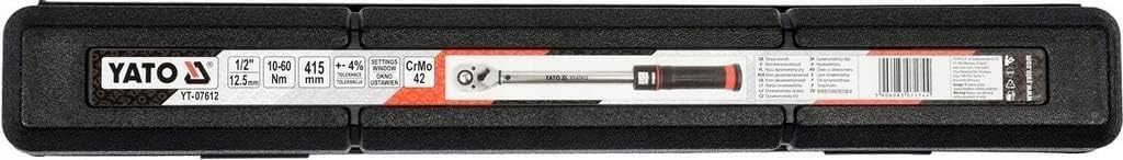 Yato Torque Wrench in its protective case