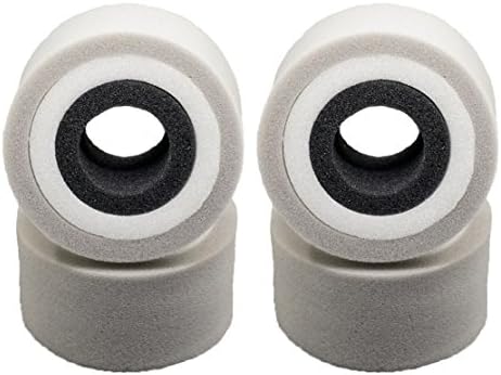 MOHERO 2.2inch Wheel Trye Sponge Foam Insert for 1/10 Scale RC Crawler Buggy Car Axial SCX10 Wraith Pack of 4 (B)