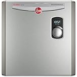 Rheem RTEX-24 24kW 240V Electric Tankless Water Heater, Gray