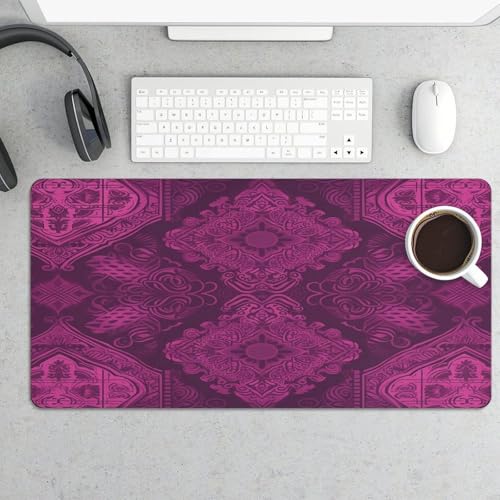 Mouse Pad Grande de Goma Antideslizante Estilo Lila miniatura 5