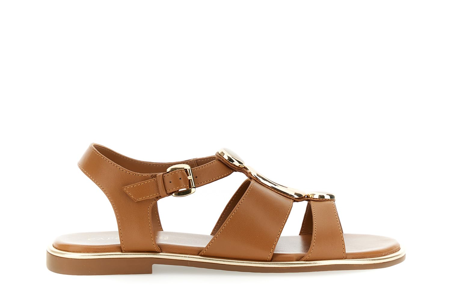 CAFèNOIR - Sandali In Pelle Con Fibbia E Triplo Accessorio, Da Donna