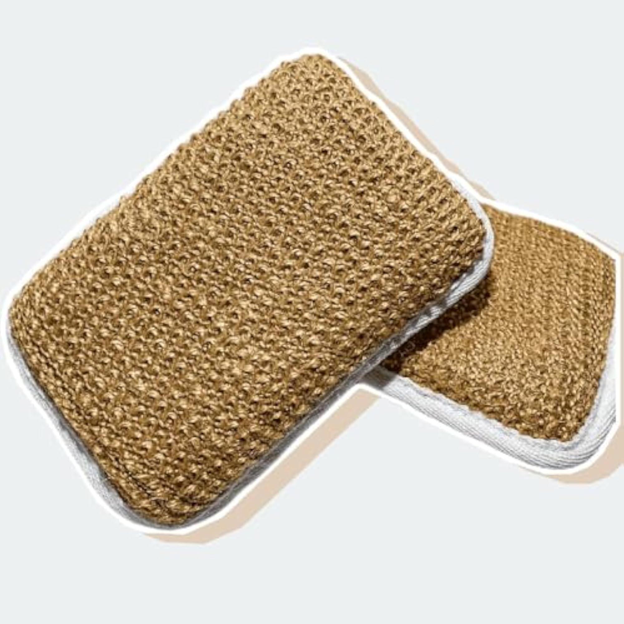 Square Hemp Exfoliating Loofah Sponge for Body Scrubbing