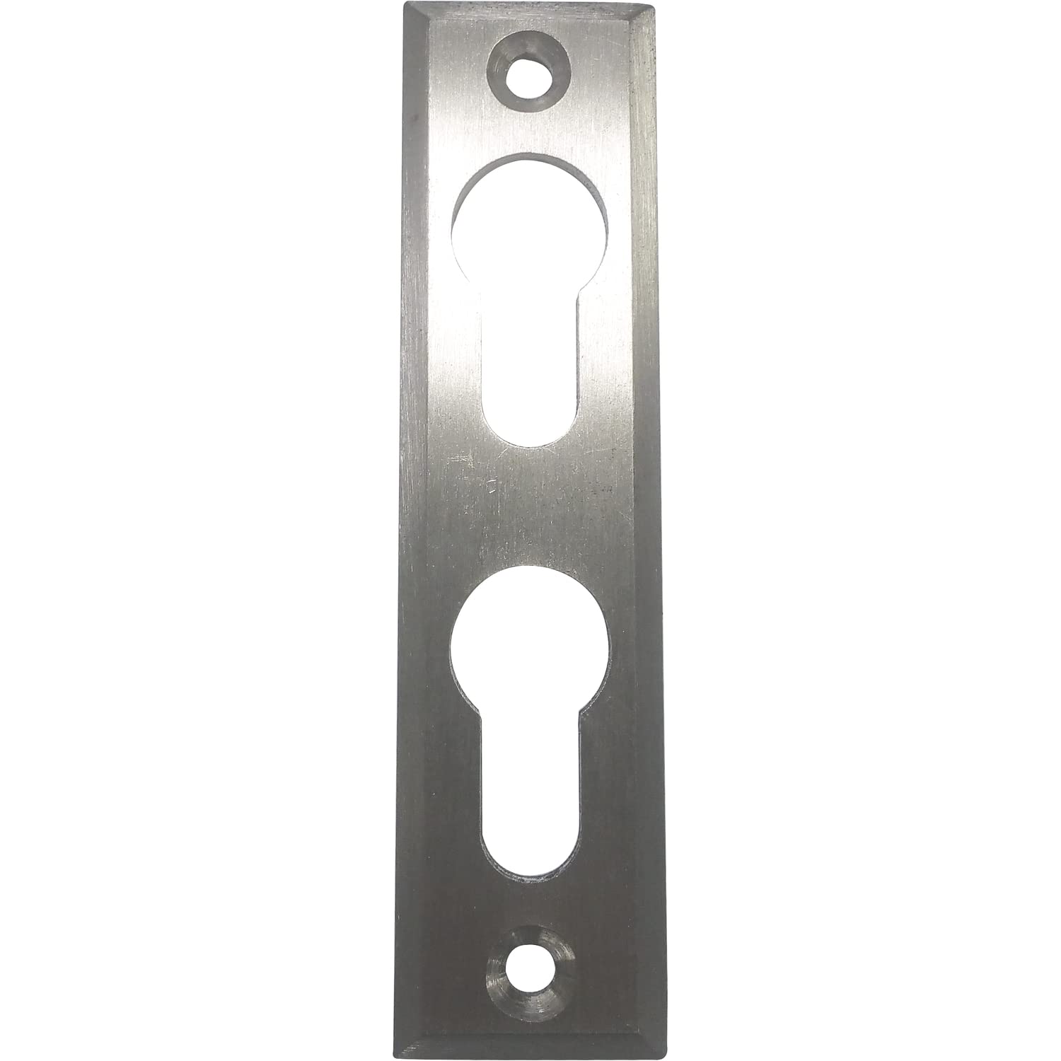 Rosace avec 2 trous PZ en acier mat durable au design minimaliste