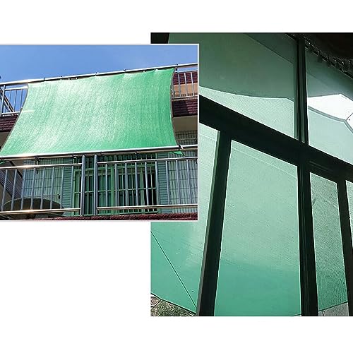 Filet d'ombrage pour pergola SPOUR 5x7m vert avec oeillets