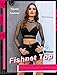 Avidlove Fishnet Top Crewneck Mesh Top Women See Through Shirt Goth Emo Shirt Black XL