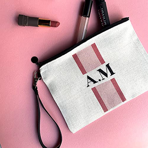 Pochette Beauty in Juta con cerniera Varie