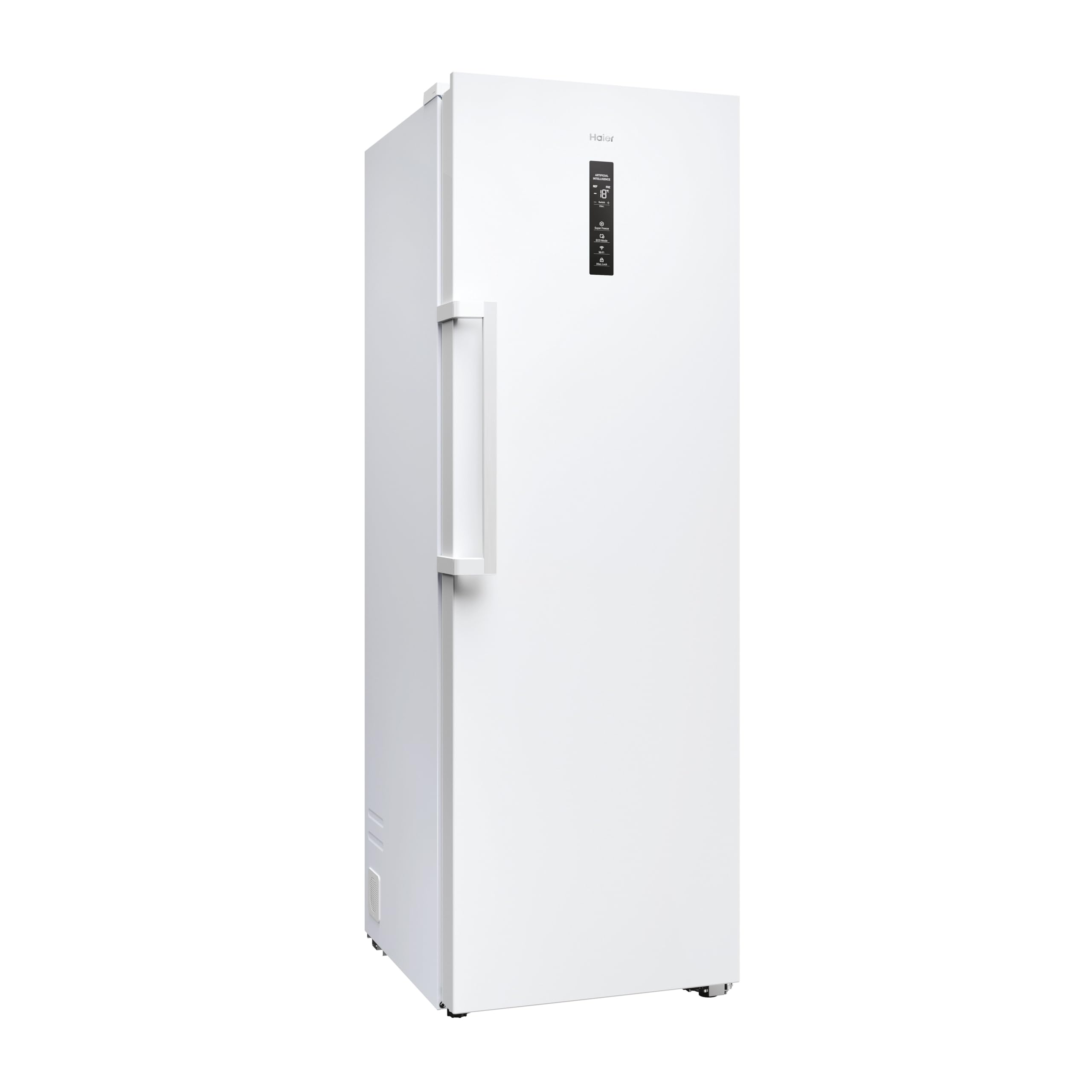 Haier Congelatore con sbrinamento automatico e macchina per cubetti di ghiaccio I Instaswitch H4F272WDH1 I Total No Frost congelatore, capacità 276 l, utilizzabile anche come frigorifero I Freezer con