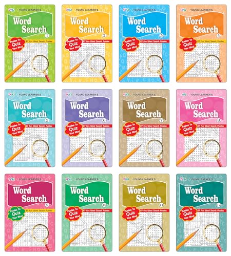 Image of Word Search Pad Books (Set of 12 Titles)