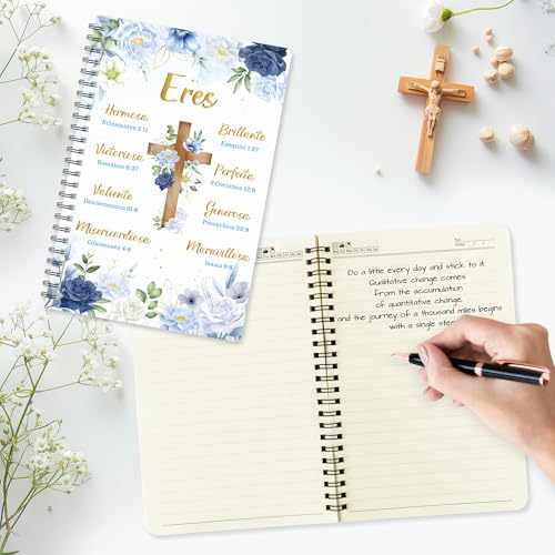 Carnet chrétien espagnol A5 rigide pour protéger vos prières - 3