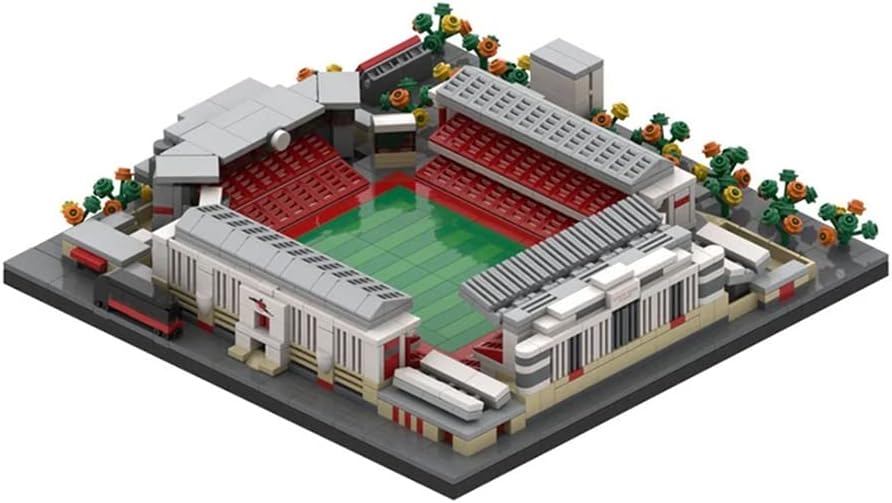 Micro mini block assembled architectural model kits, Haibli Stadium Arsenal Football Club Adult Children's Toys Present (1139PCS)