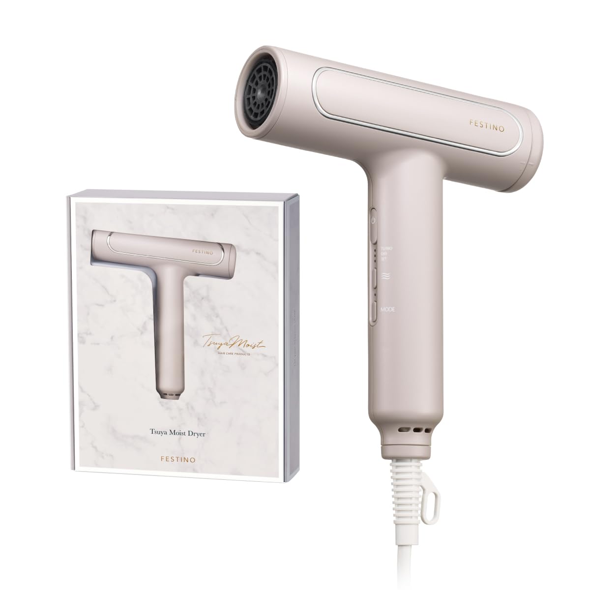 FESTINOフェスティノ ツヤモイスト ヘアドライヤー　SMHB-029 美品 Amazon.co.jp: FESTINO(フェスティノ) ツヤモイストドライヤー (SMHB