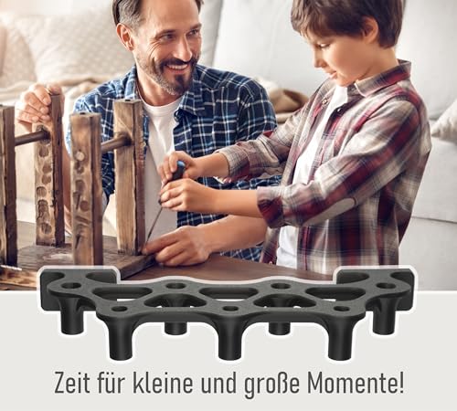 Werkzeughalter für Schraubendreher – Wandhalterung + Werkzeugwand + Lochwand (Küpper & Euro) - praktischer Schraubendreherhalter für Werkstatt & Garage