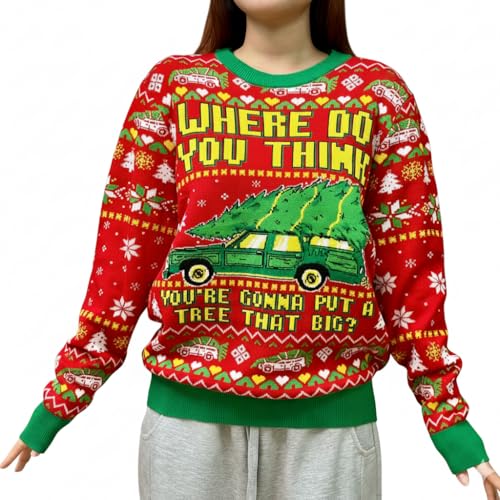 Ugly Christmas Sweater 2025 – Knitted Sweater – Xmas Ugly Sweatshirt – Gifts For Christmas 1 Ugly Christmas Sweater 2025