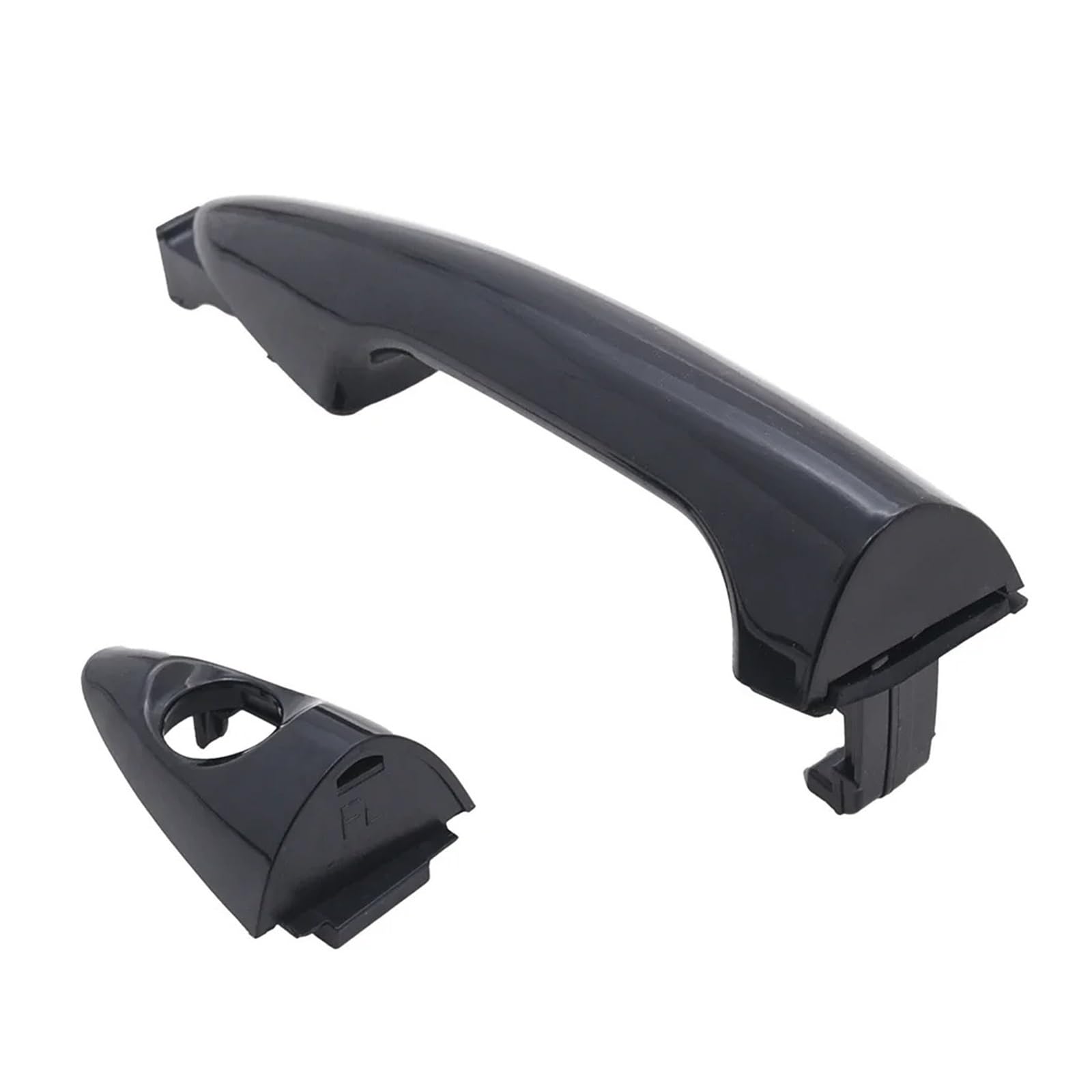Hljnlvbn Front Left Door Handle For Hyundai For Accent 2012-2017 Front Rear Left Right Outside Exterior Door Handle 82662-1R060 82652-1R060 82661-1R050 82651-1R050(Front Left)