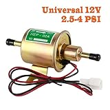 Electric Fuel Pump 12v Universal - Low Pressure 12 Volt Inline Fuel Pump for Lawn Mower Carburetor...