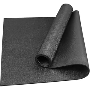 Innhom Floor Protection Mat for Sports Equipment – High Density PVC, 152 x 76 cm & 200 x 90 cm, Under Treadmill, Elliptical Trainer, Peloton Bicycle