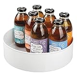 GEWÜRZE AUFBEWAHREN: Auf dem Drehteller lassen sich Gewürzgläser, Teedosen, Konserven & Co. mühelos einsortieren und griffbereit aufbewahren. Er ist nicht spülmaschinengeeignet.