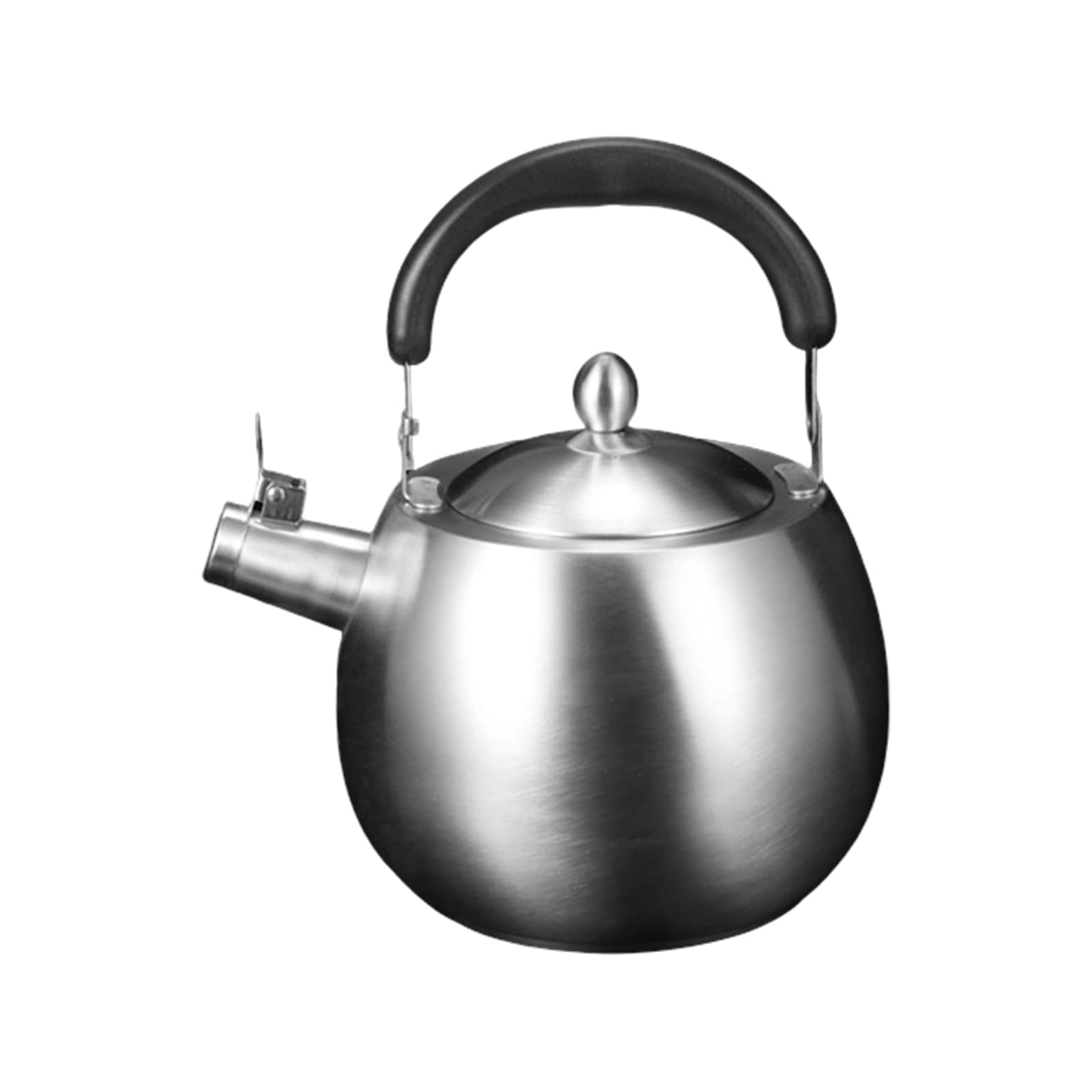 Hervidor de preparación de bebidas Cuerpo de acero inoxidable, silbante, estufa de inducción Calefacción para tareas domésticas de cocina Hervidor de inducción Tetera de acero inoxidable Boquilla