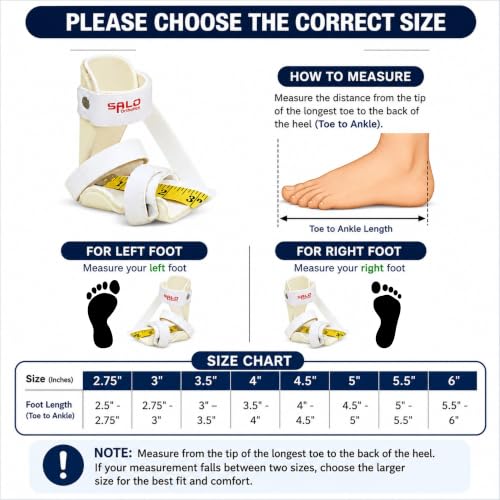 Image of SALO Orthotics CTEV Splint - Clubfoot Brace for Left Foot (Size - 5.5 inch)