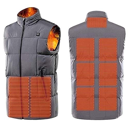 Chaleco eléctrico de invierno para camping y senderismo al aire libre