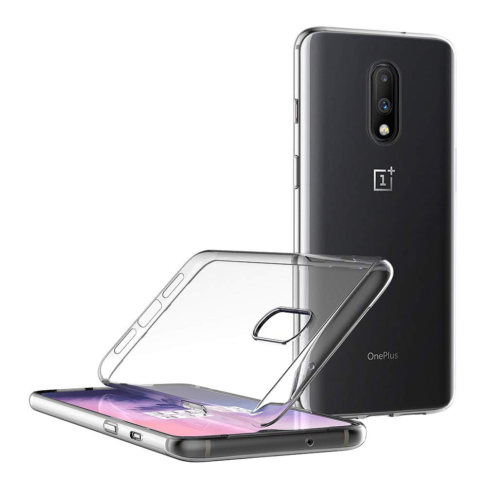 Coque Silicone Renforcée Transparente Pour OnePlus 7 - Protection Anti-chocs - Neuf