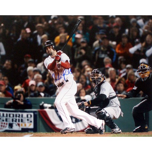 レッドソックスの英雄 Amazon | Steiner Sports MLBボストンレッドソックスMike Lowell 2007