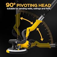 Drywall Sander Tool, KUPERIA 8.5 Amp Popcorn Ceiling Removal Tool, Yellow — image 8