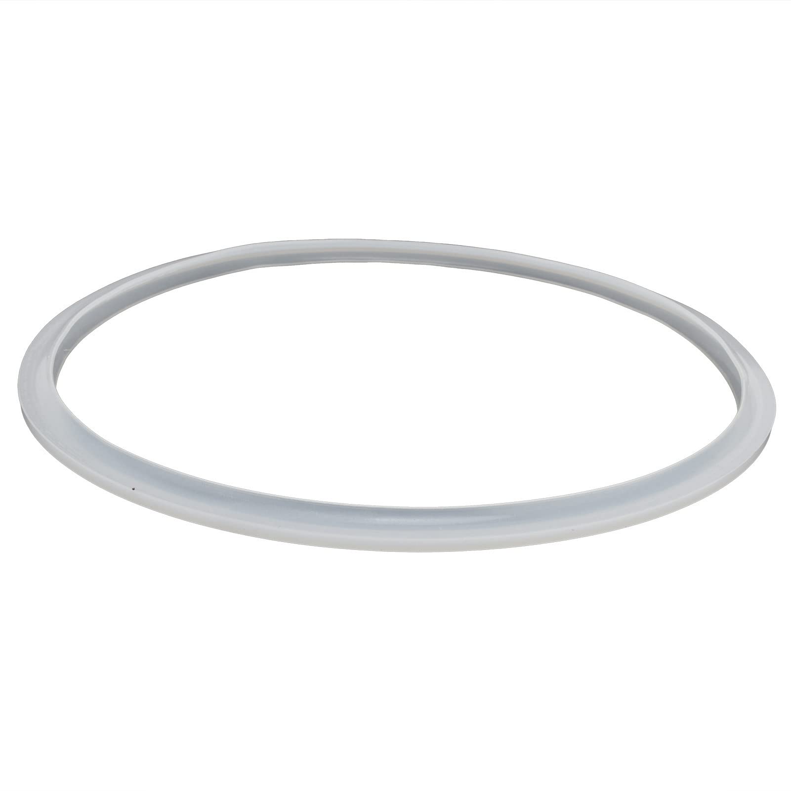 Luqeeg Pressure Cooker Sealing Ring, 1 Pcs Replacement Silicone Gasket Sealing Rings, Pressure Cooker Clear Silicone Shim Accessories for Most Home Pressure Cookers (24cm)