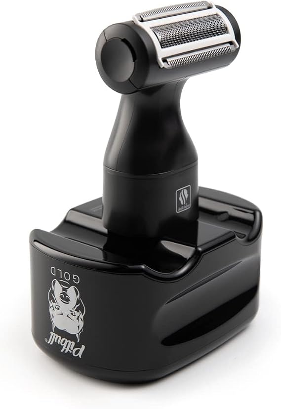 Skull Shaver Pitbull Foil Shaver & Nose Trimmer Attachments - Easy Hair Removal - Stainless Steel Blades - Wet & Dry Compatible - Compatible with Pitbull, Palm & Butterfly Kiss Shavers