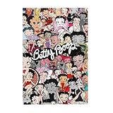 パズル 木製 ベティちゃん ベティブープ (1) ジグソーパズル 300ピース 減圧 レジャー おしゃれ 大人 子供向けパズル お祝い プレゼント 38cm×26cm