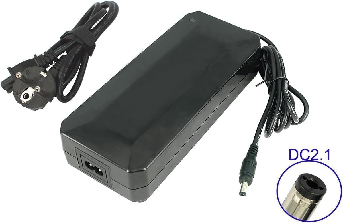 PowerSmart Akku 48V 14,5Ah Li-Ion 48V Kompatibler Ersatz für DeHawk i5 Battery 14500 mAh, mit Ladegerät