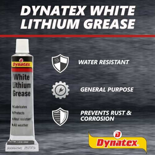 Image of Dynatex 49594 Lithium Multi-Purpose Grease, 1.5 oz Tube, White