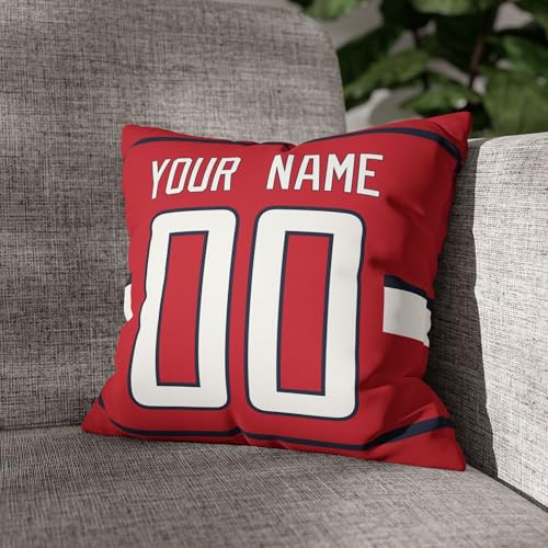 Image of ANTKING Throw Pillow 2 Packs Personalized Custom Any Name Number for Men Women Boy Gifts