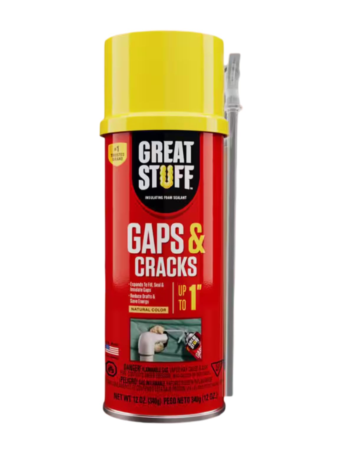 157901 Great Stuff Expanding Spray Foam Sealant, 12 oz - 441002